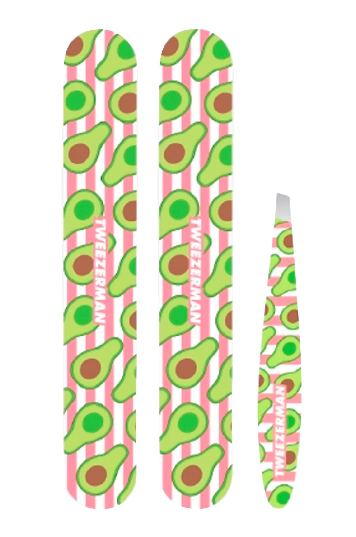 Tweezerman Avocado Duo Set Slant & Nailfile