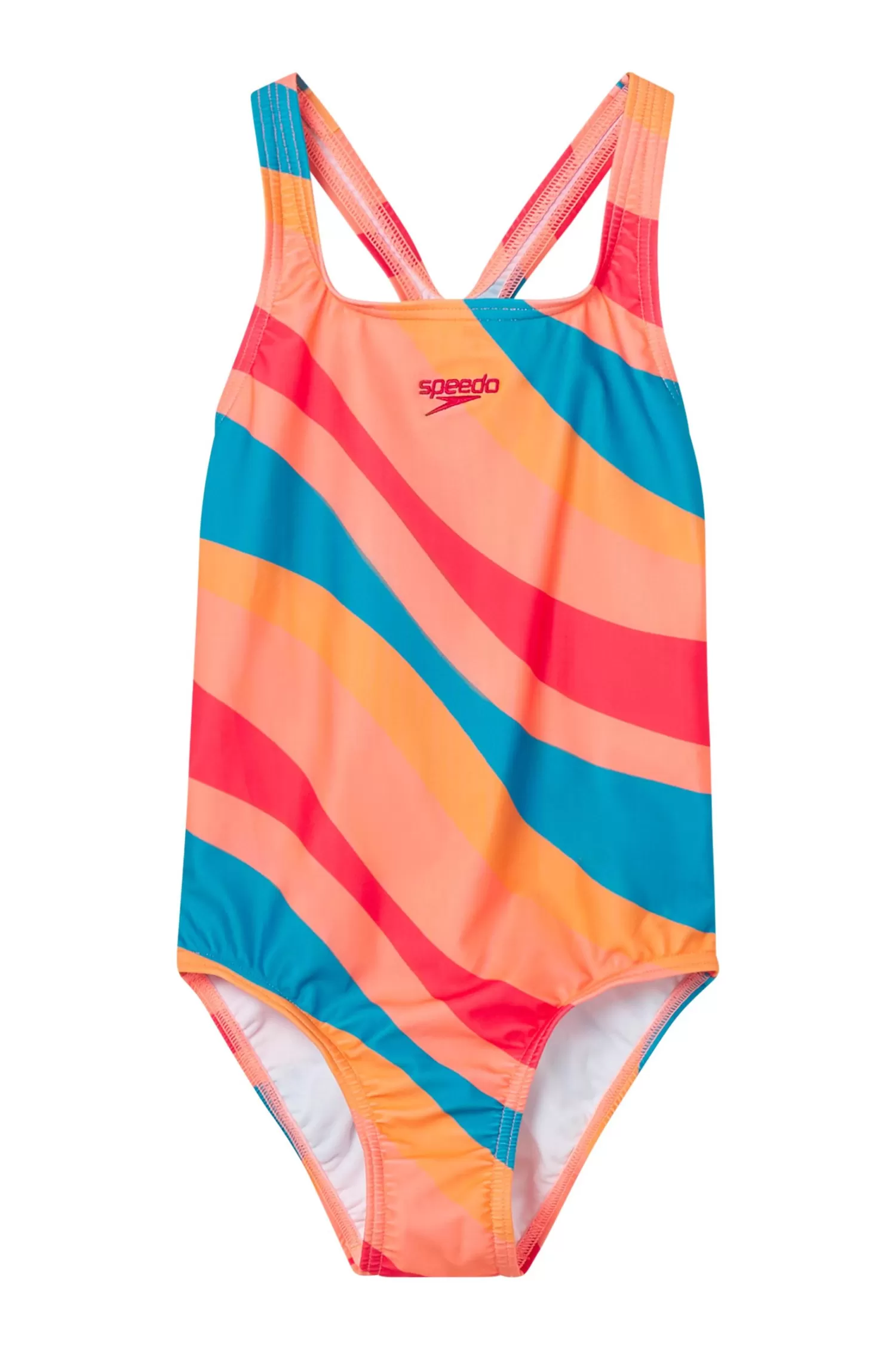 Speedo Baddrakt Girls Printed Medalist Best Sale
