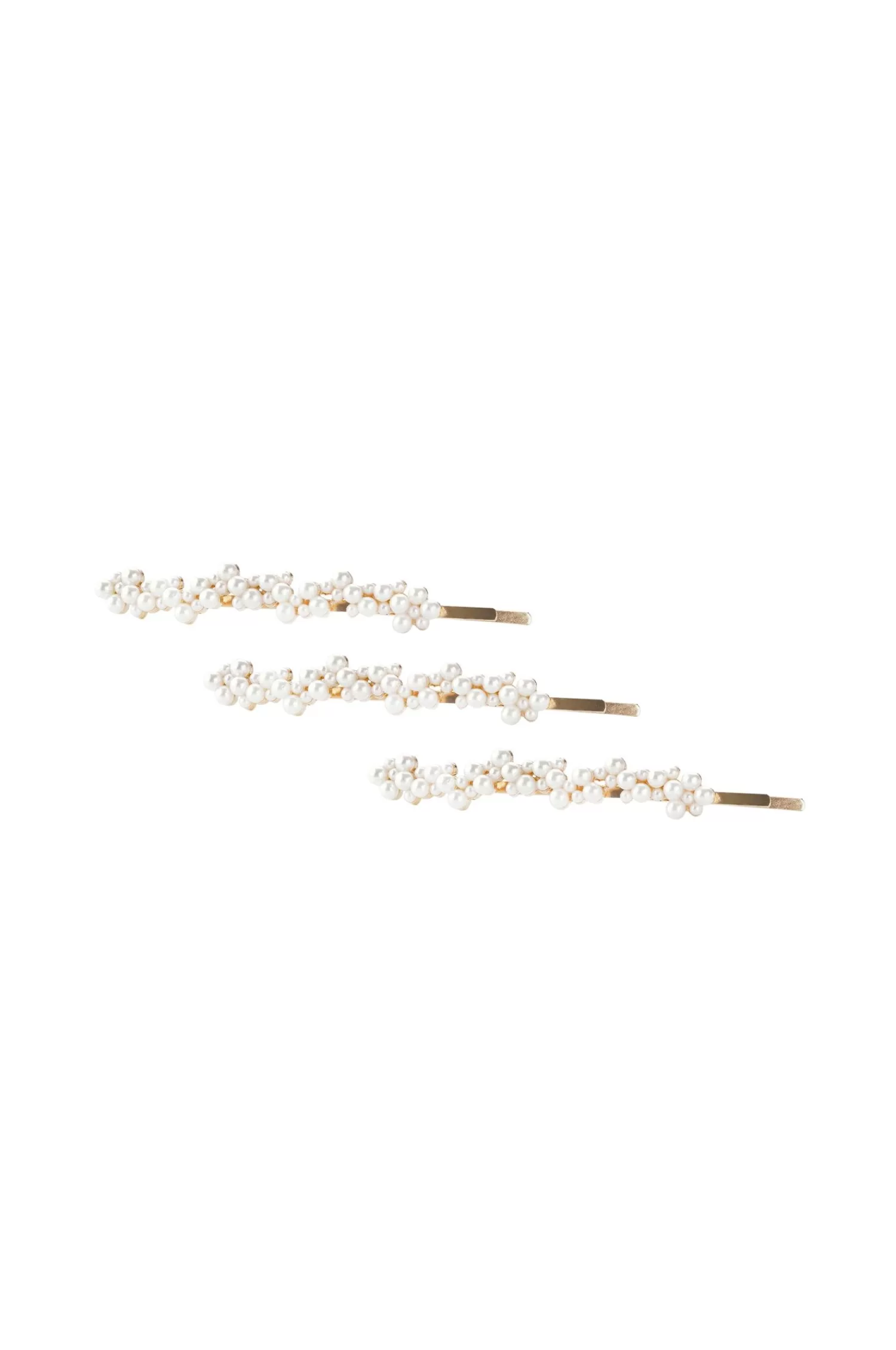 Dam Corinne Hairsliders Pearls 3-Pack