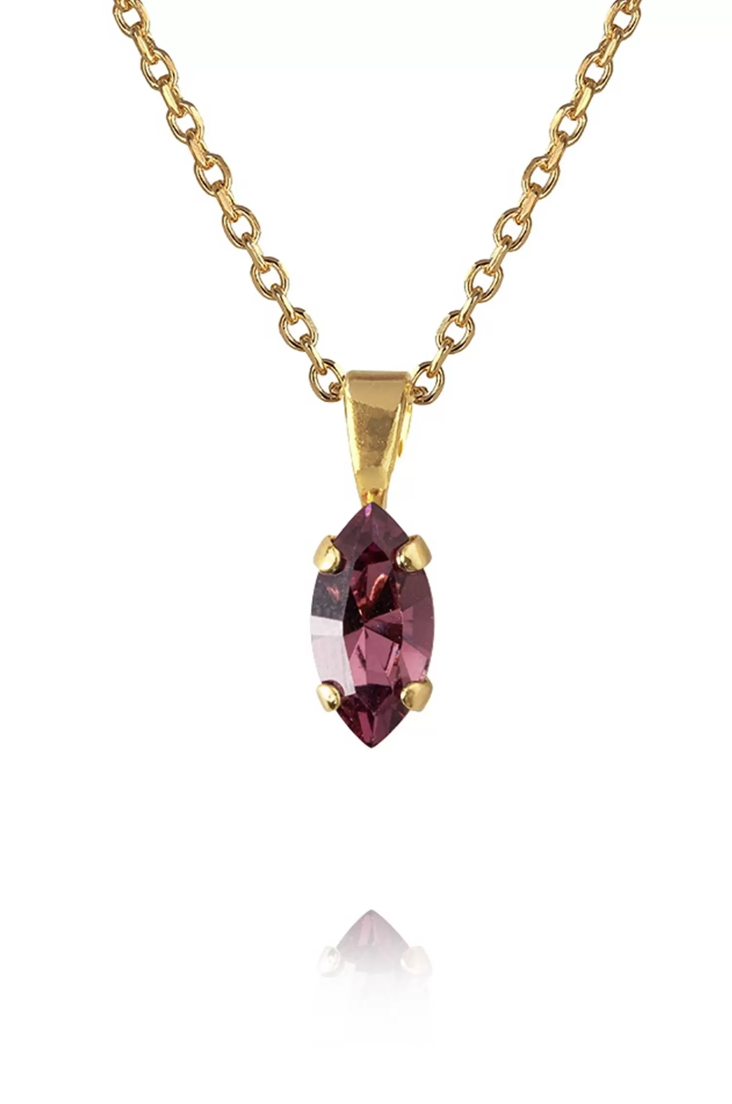 Dam Caroline Svedbom Halsband Petite Navette Necklace