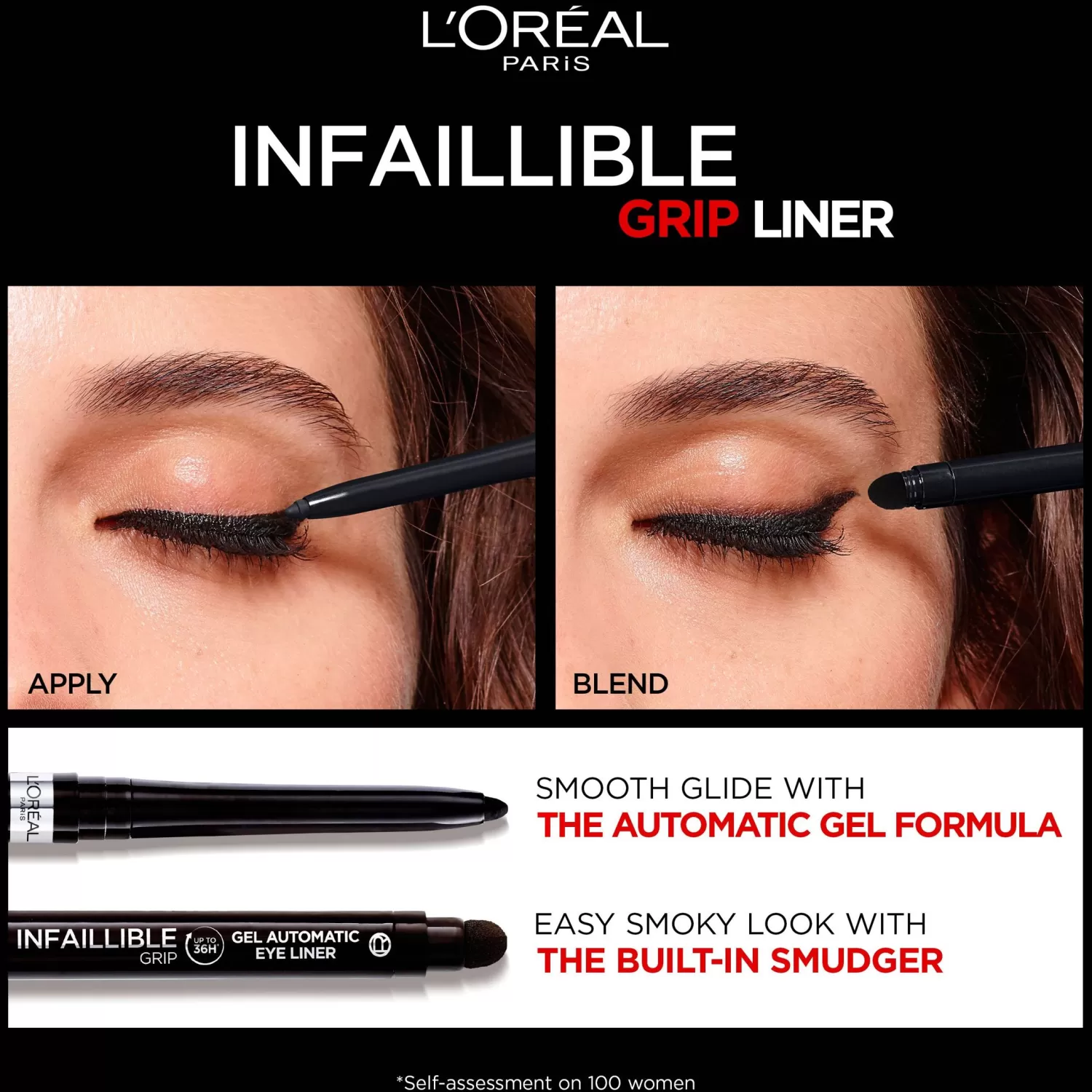 L'Oréal Paris Infaillible Grip 36 H Gel Automatic Eyeliner