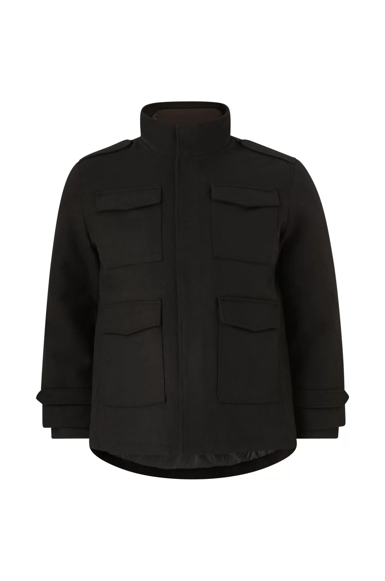 Jack & Jones Jacka Jprblaparker Wool Field Jkt Ps Cheap