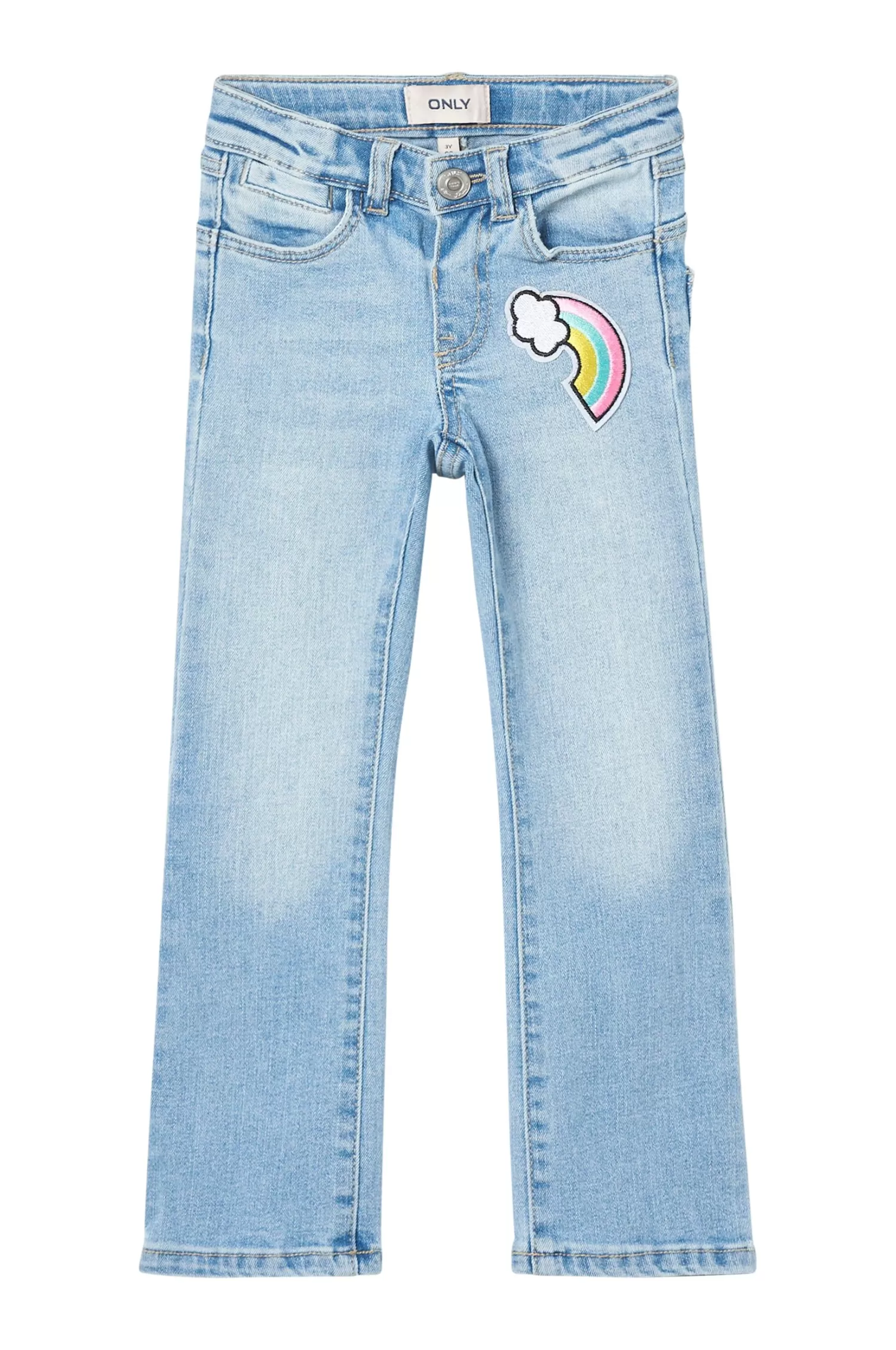 KIDS ONLY Jeans Kmgcharlie Wauw Sweet Fl Badge Dnm Best Sale