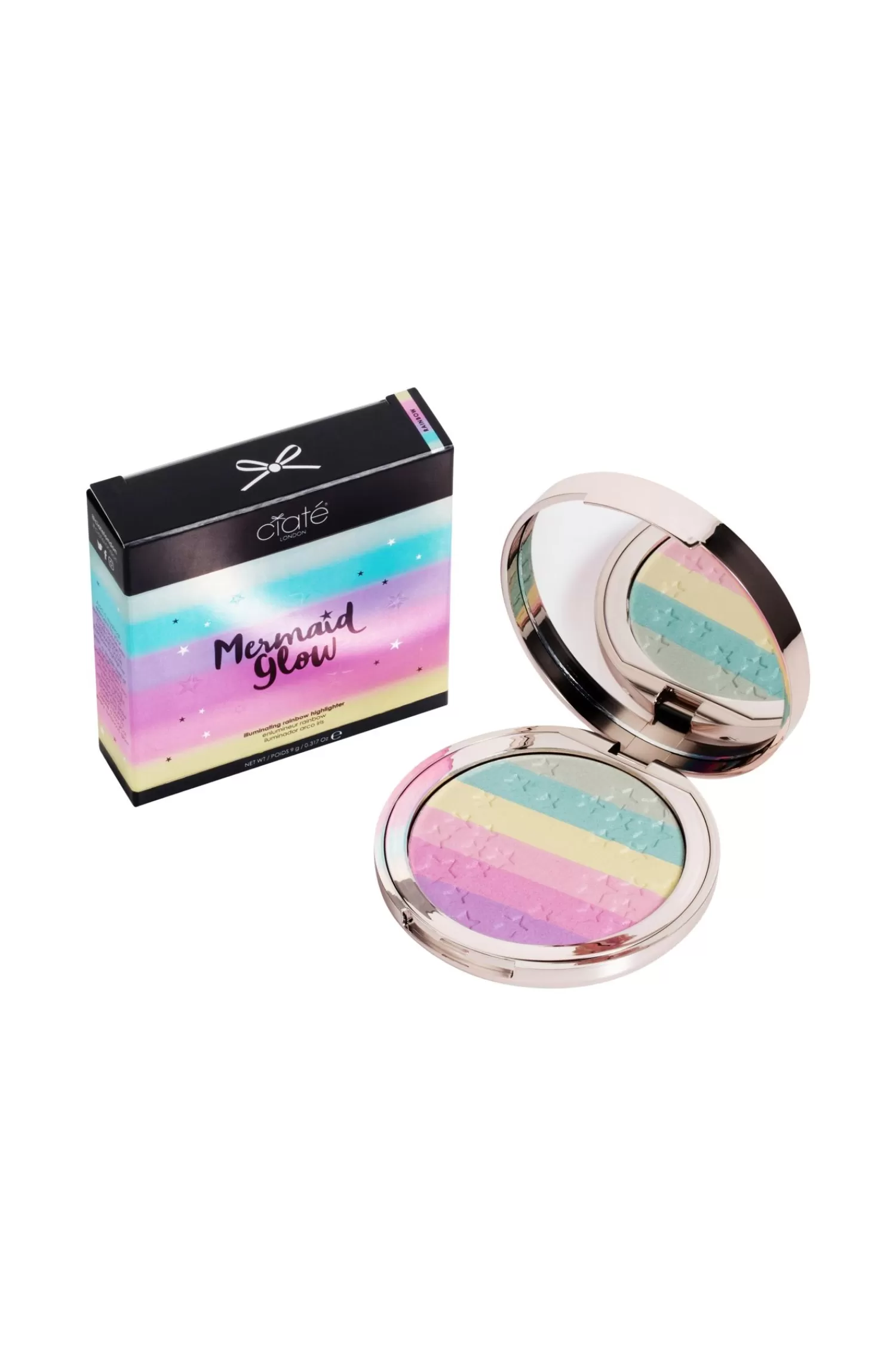Ciaté Mermaid Glow Highlighter - Illuminating Rainbow Highlighter