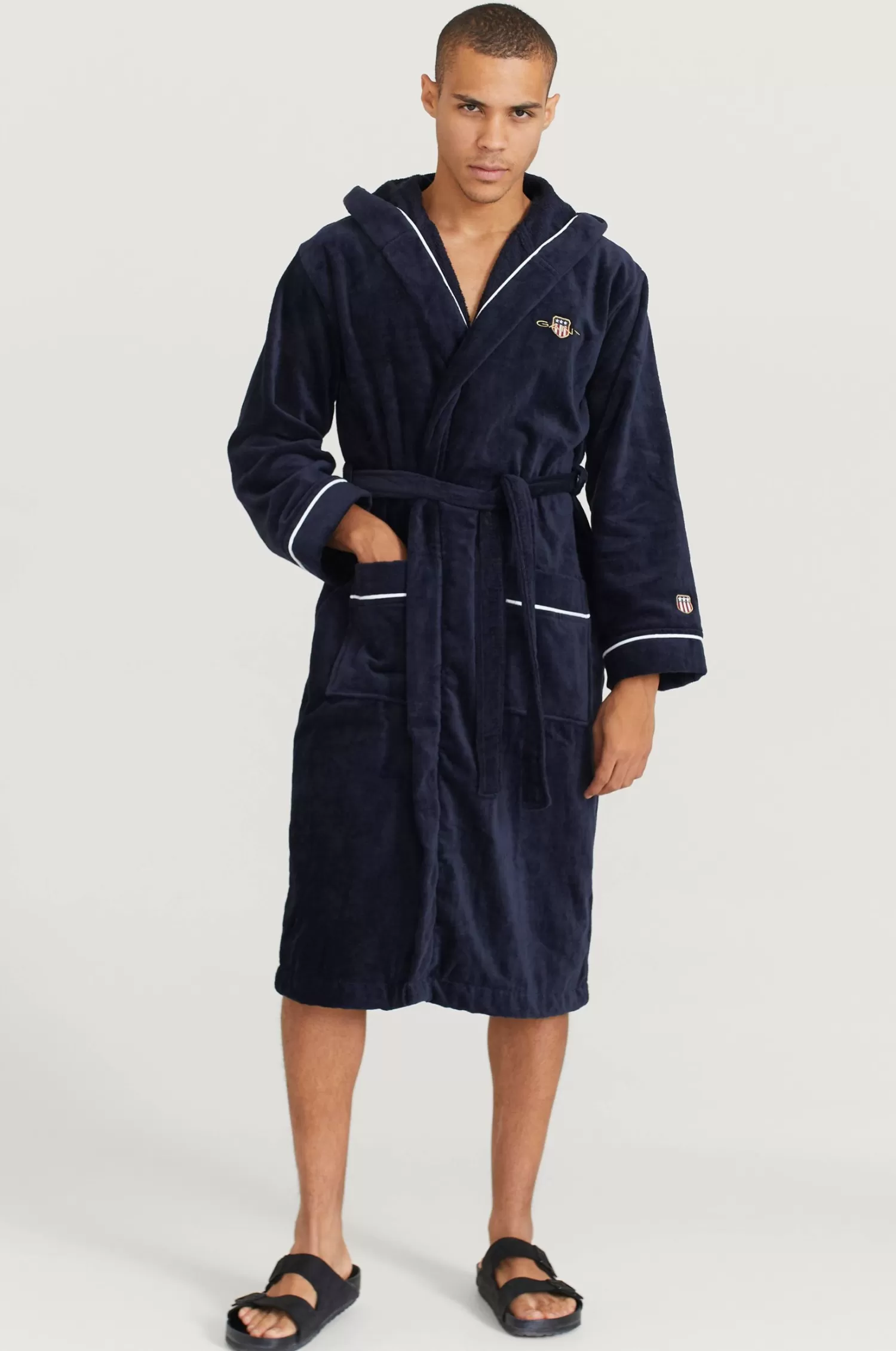 Gant Morgonrock Archive Shield Robe Sale
