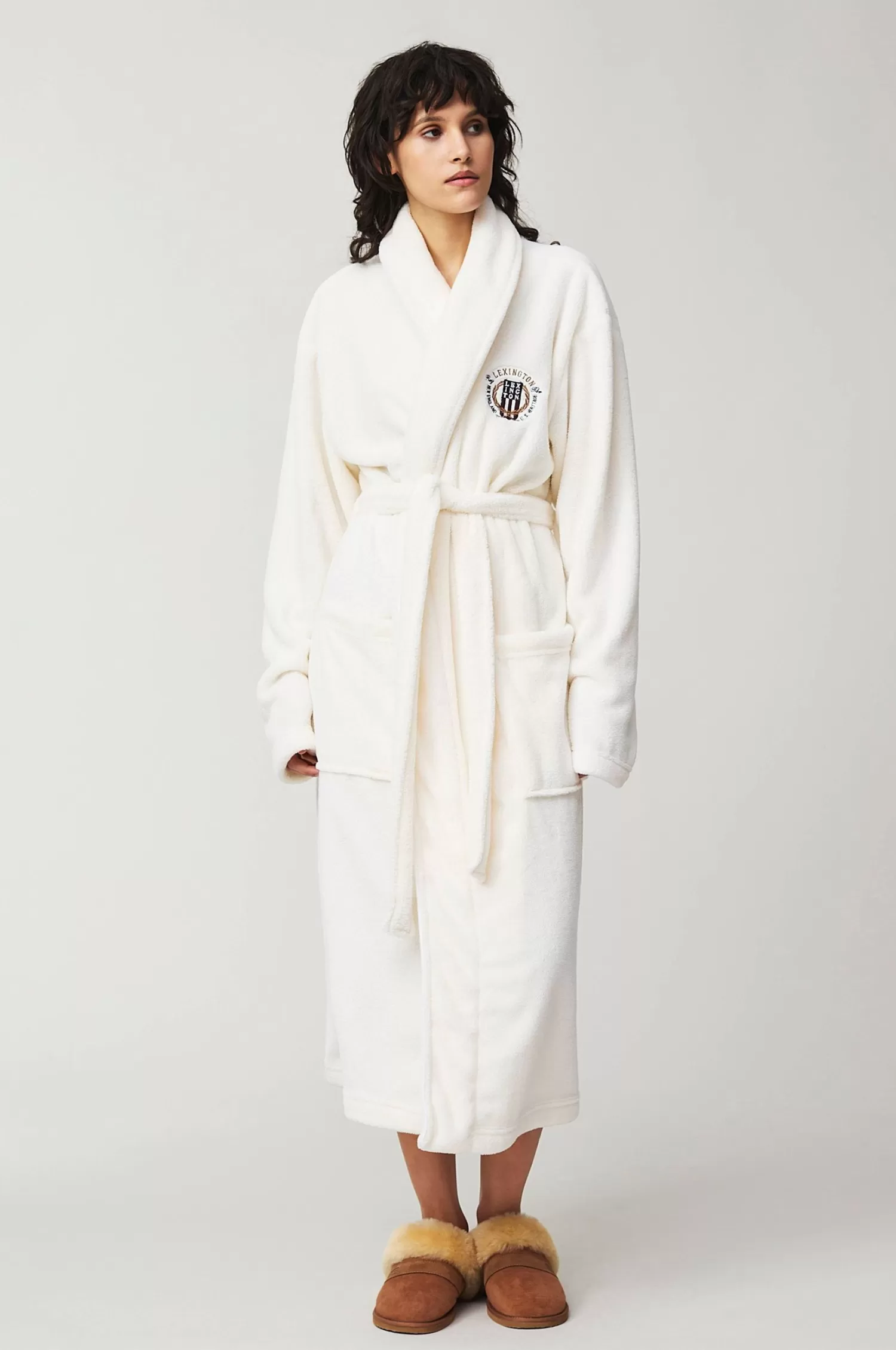 Lexington Morgonrock Lesley Fleece Robe Shop