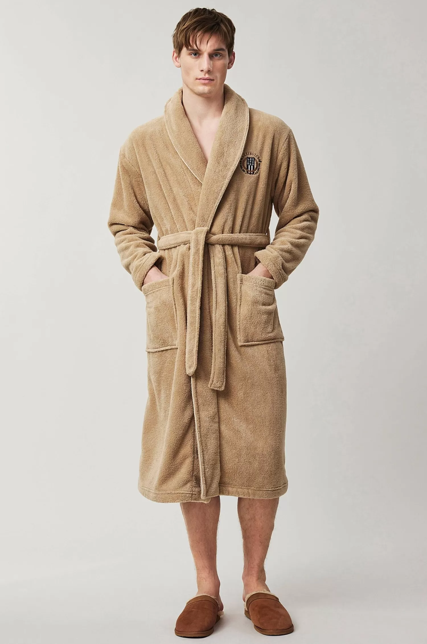 Lexington Morgonrock Lesley Fleece Robe Shop