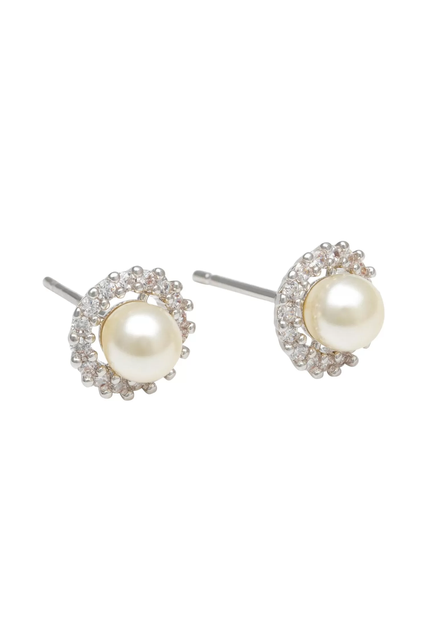 Dam Lily and Rose Orhangen Colette Pearl Stud Earrings