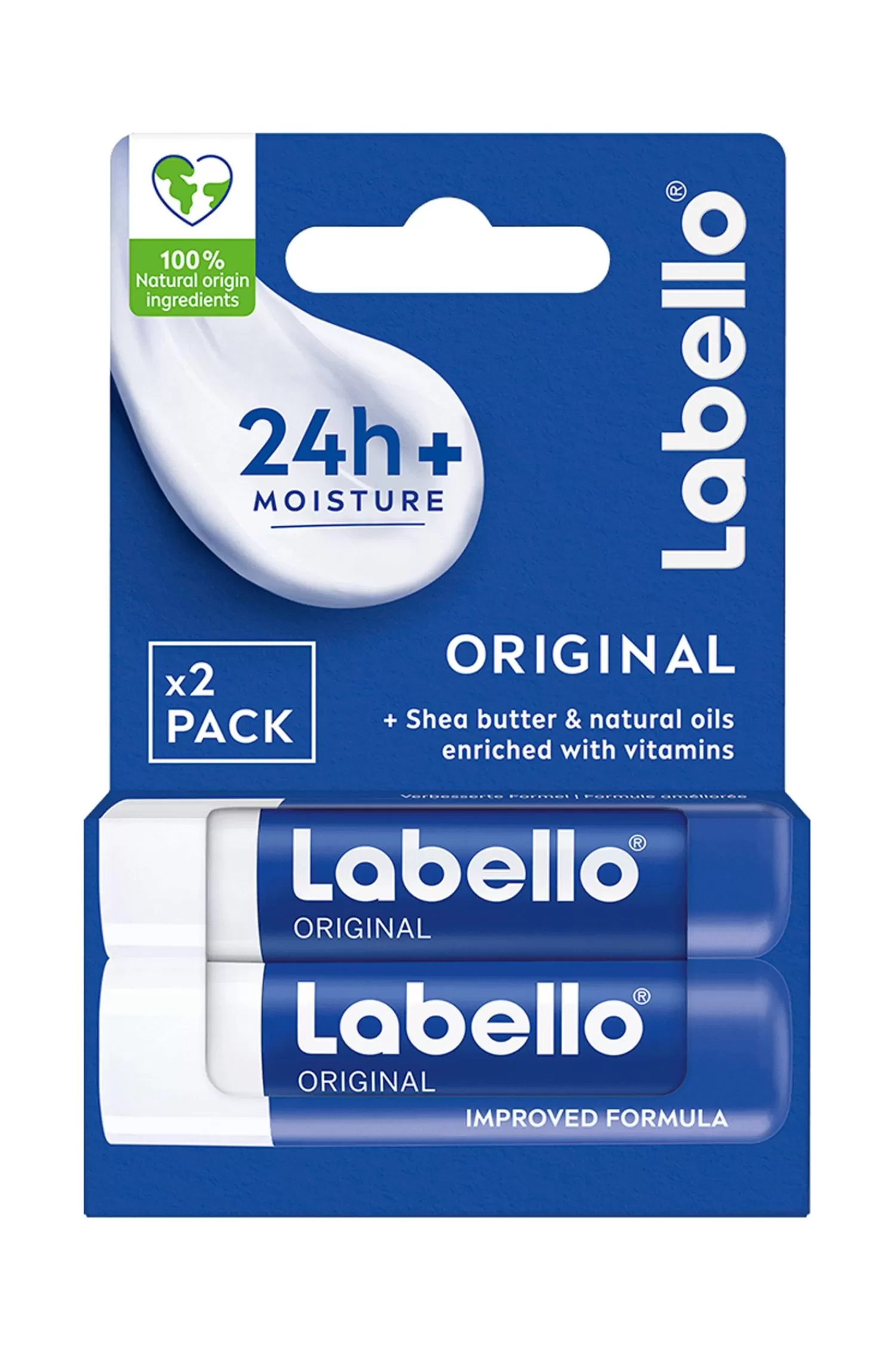 Labello Original Care Lip Balm 2-Pack