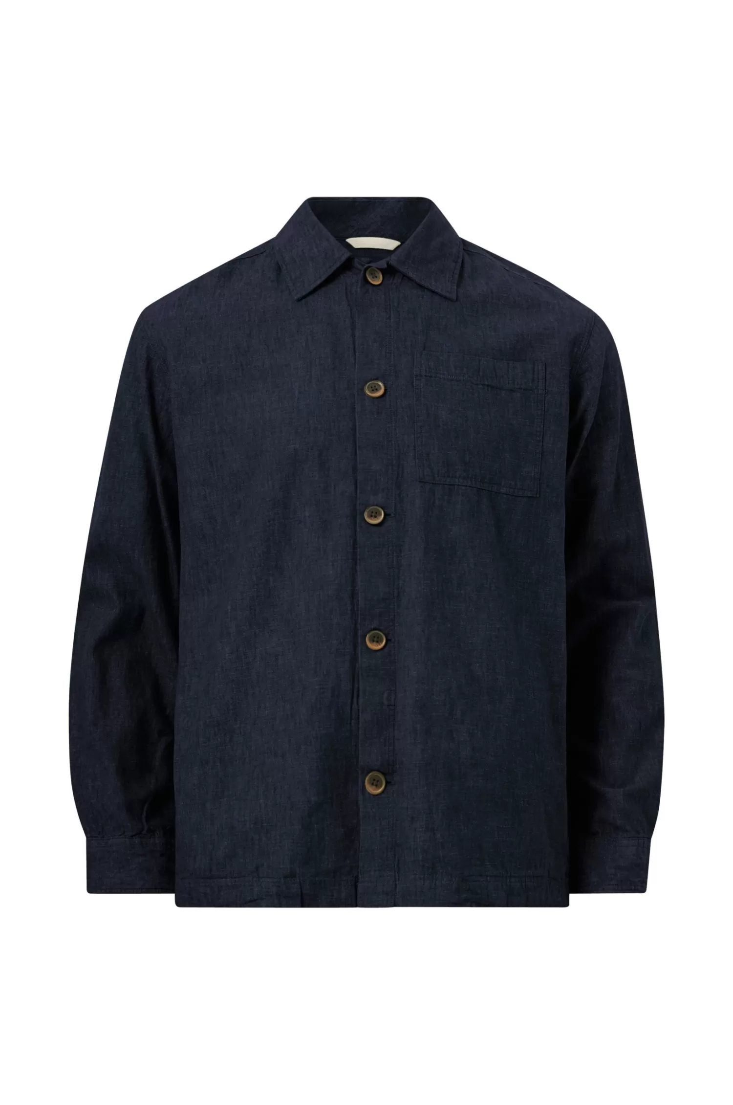 Selected HOMME Overshirt Slhlooseblas-Linen Overshirt Ls W N Discount