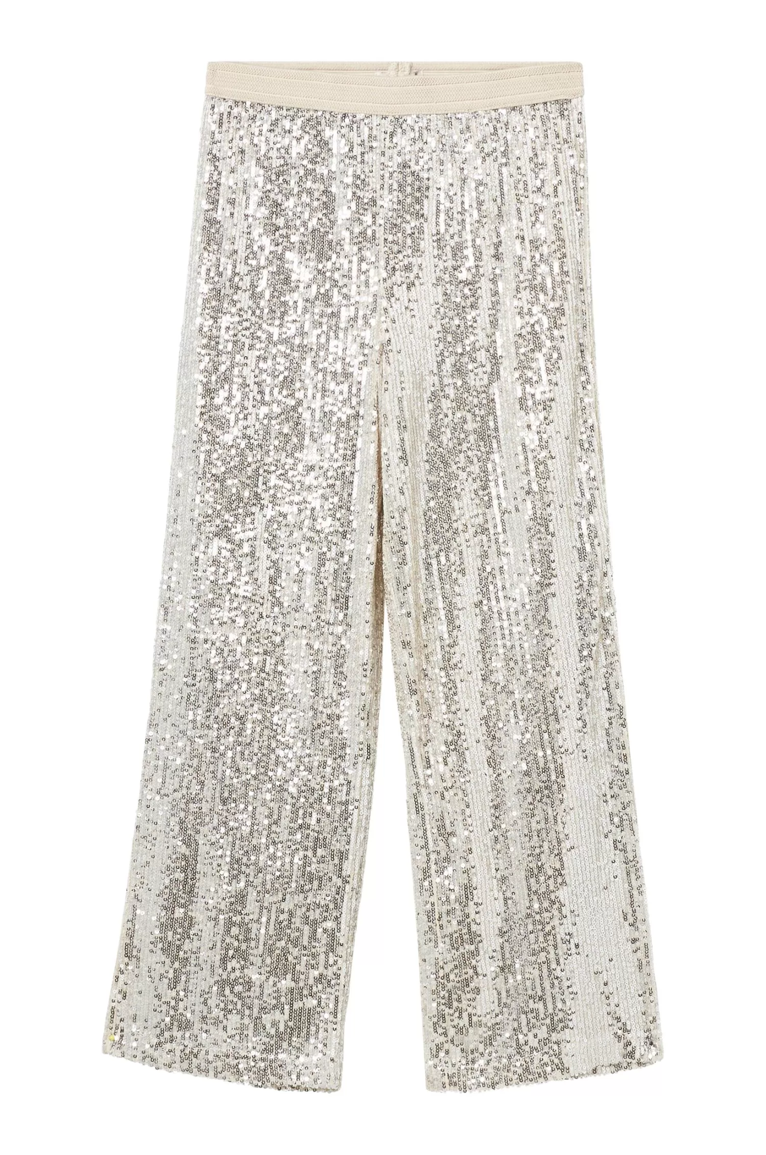 KIDS ONLY Paljettbyxor Kogfransa Sequin Straight Pant Tlr New
