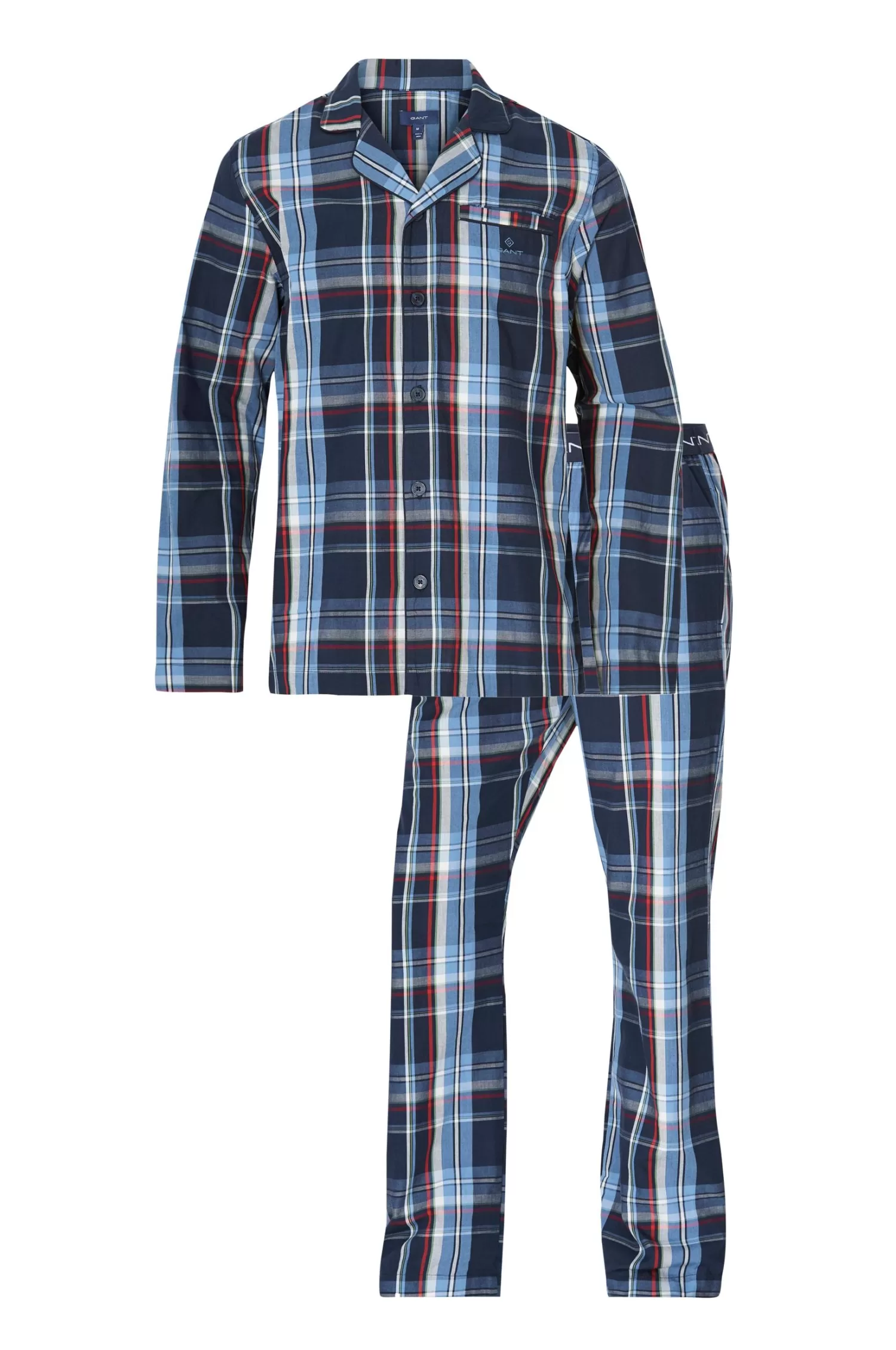 Gant Pyjamas Check Pajama Set Sale
