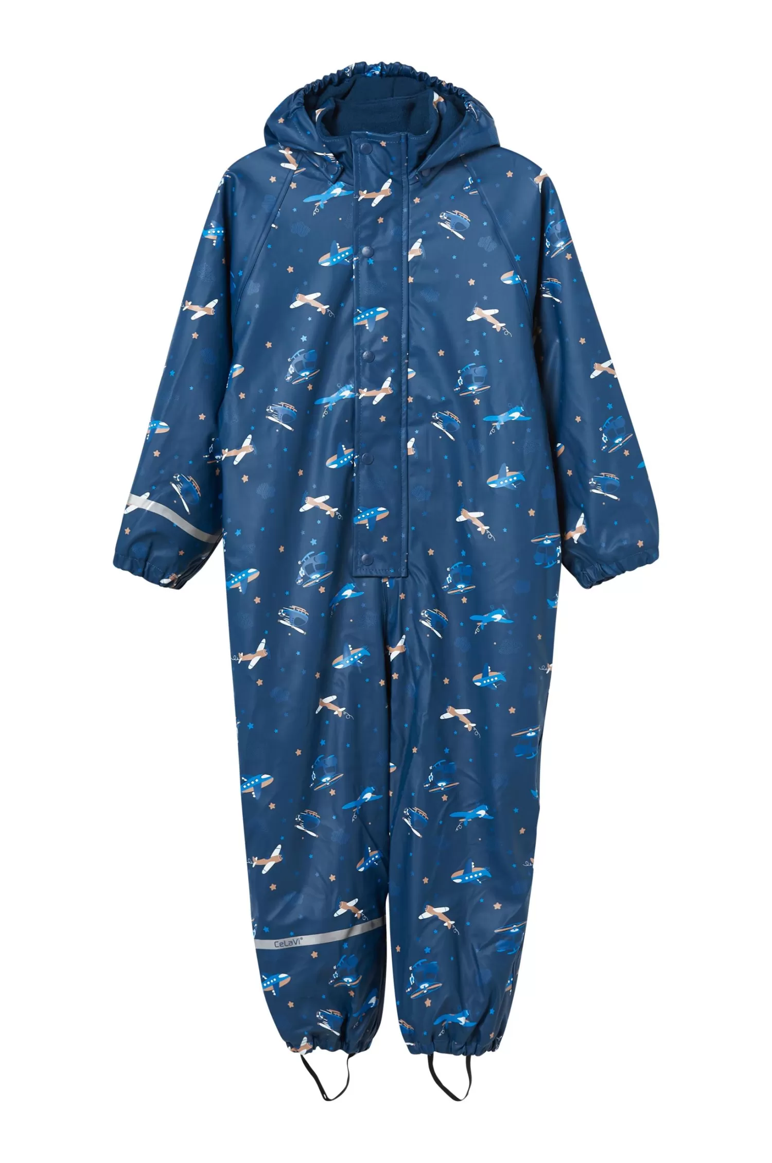 CeLaVi Regnoverall Rainwear Suit Aop W. Fleece Outlet