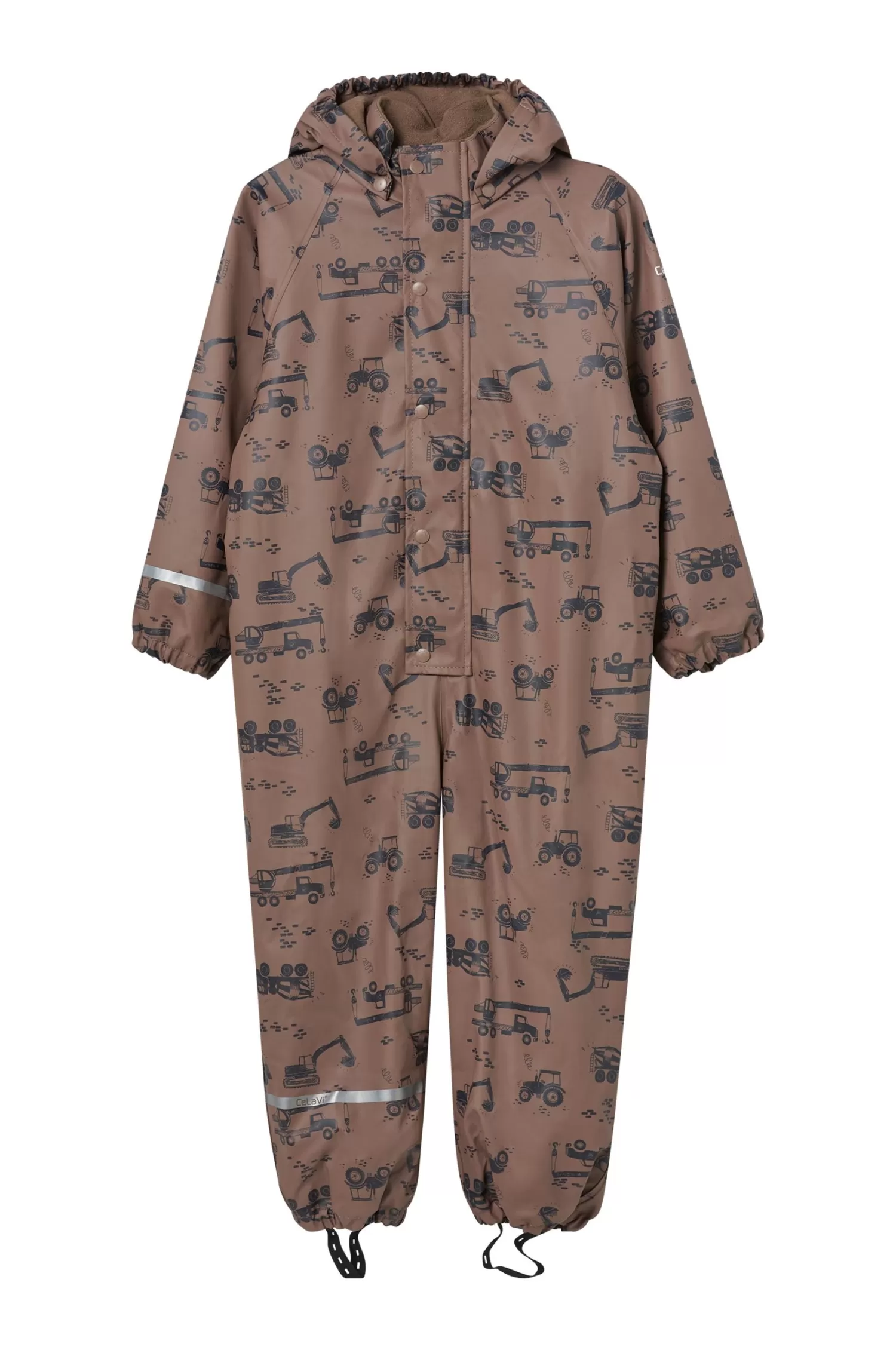CeLaVi Regnoverall Rainwear Suit Aop W. Fleece Store