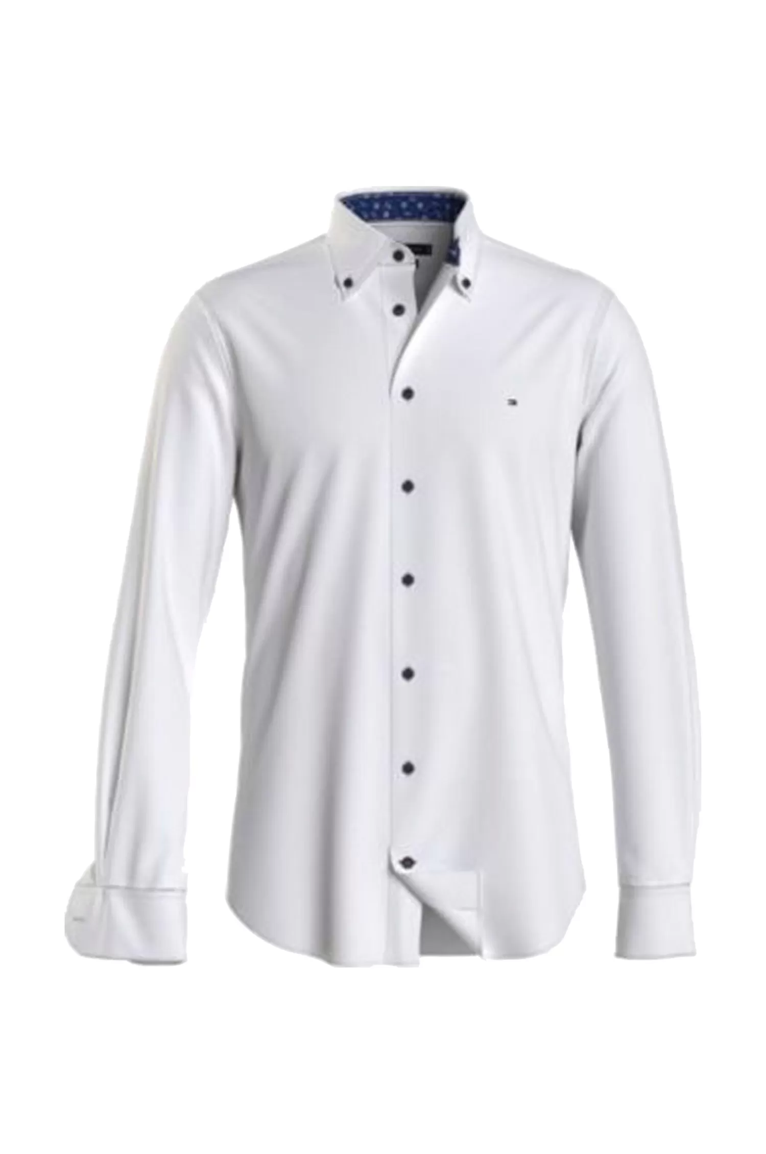 Tommy Hilfiger Skjorta Cl Stretch Poplin Contrast Shirt Outlet