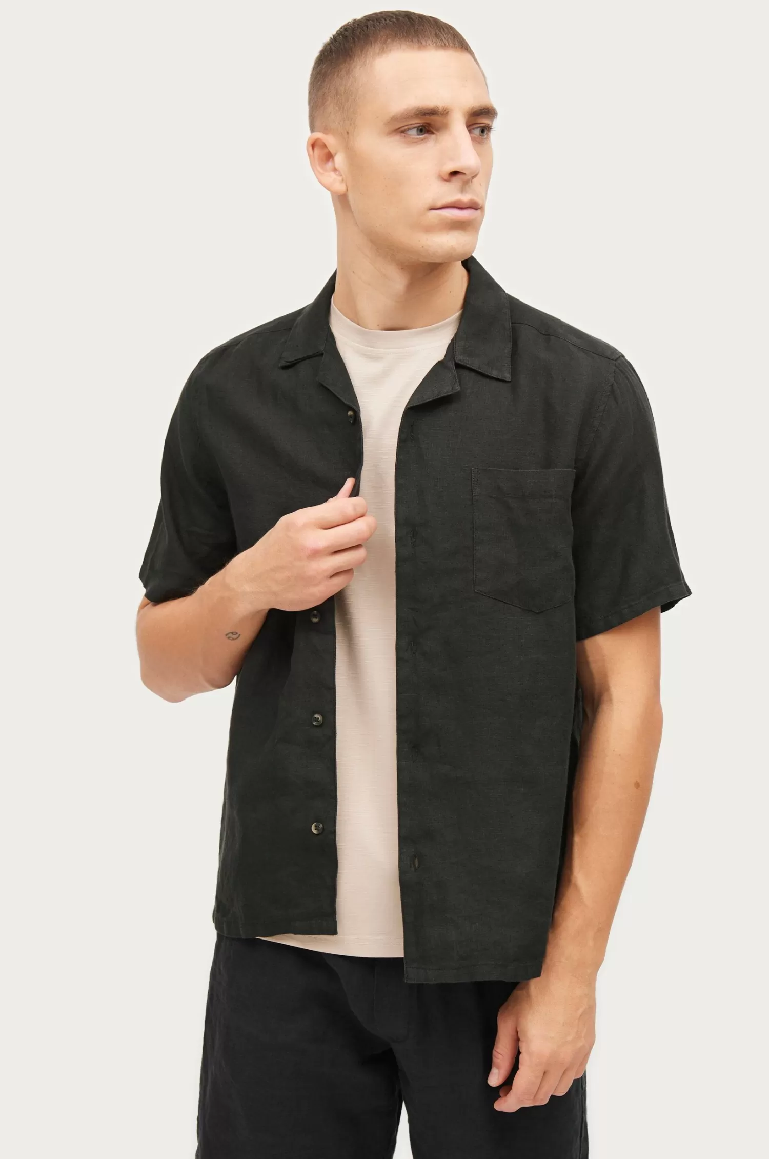 Studio Total Skjorta Linen Camp Shirt Online