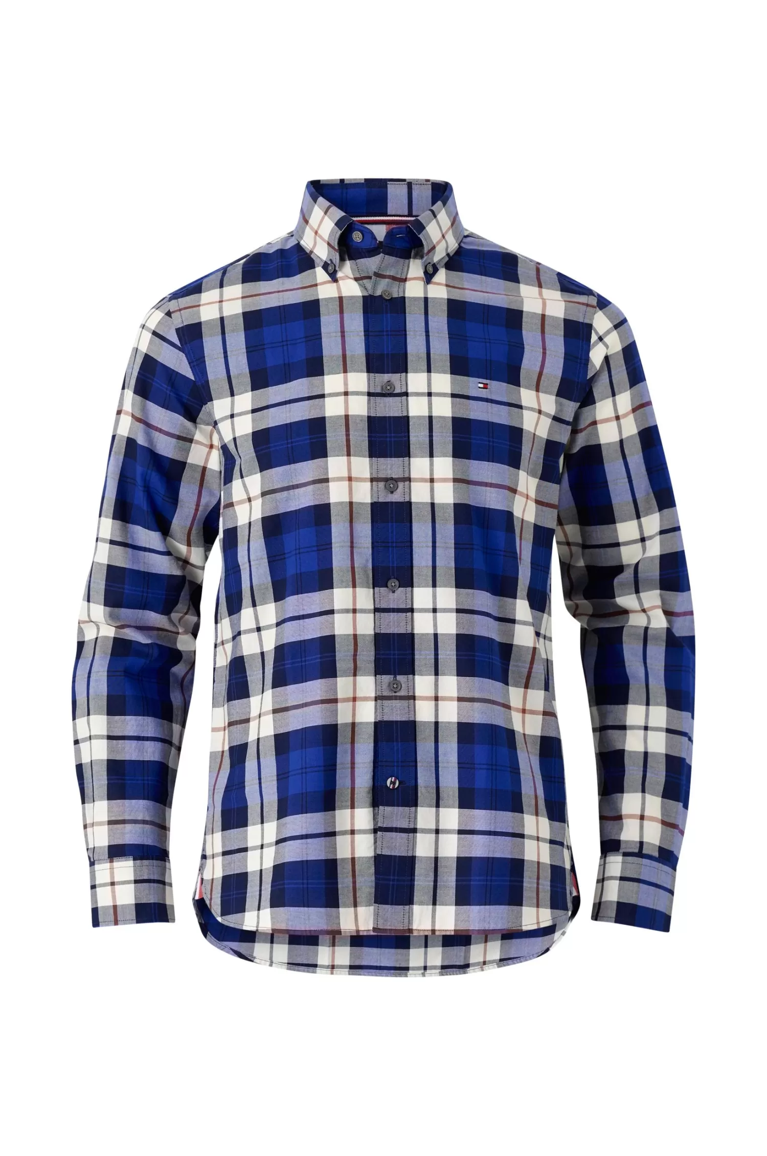 Tommy Hilfiger Skjorta Oxford Blackwatch Rf Shirt Shop
