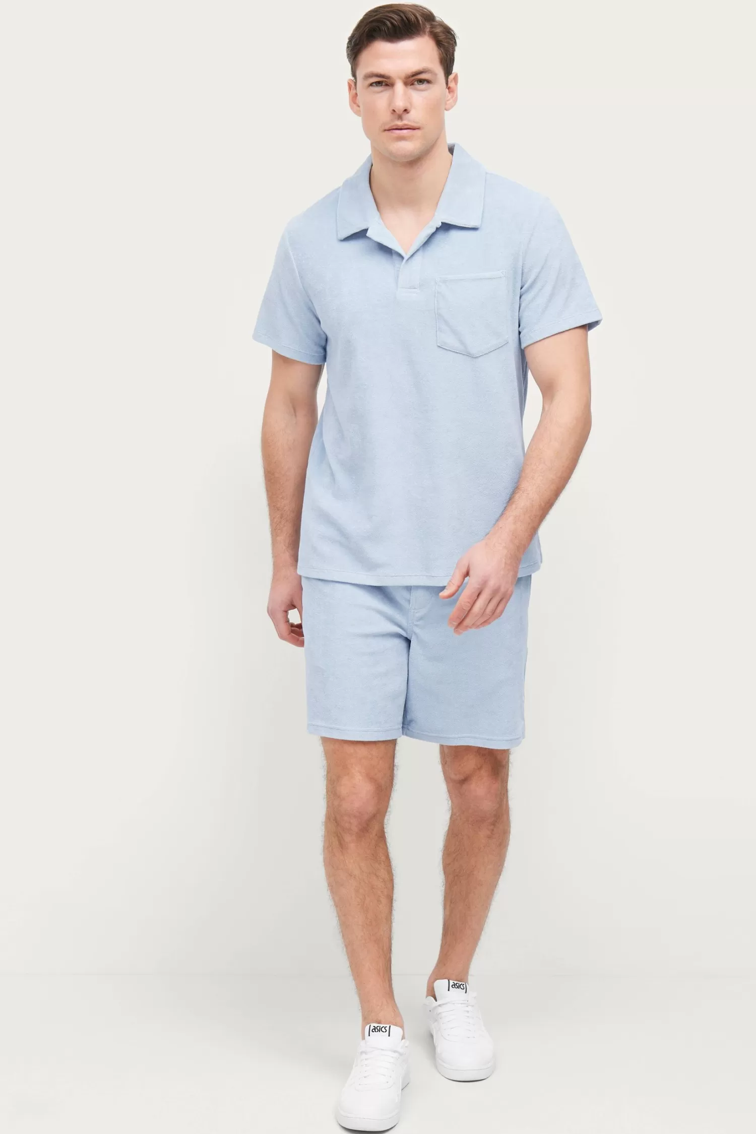 Studio Total Skjorta Terry Open Collar Clearance