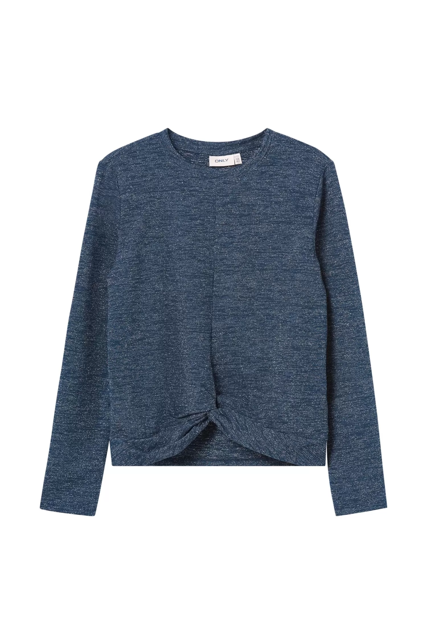 KIDS ONLY Topp Kogroma L/S Glitter Knot Top Jrs Store