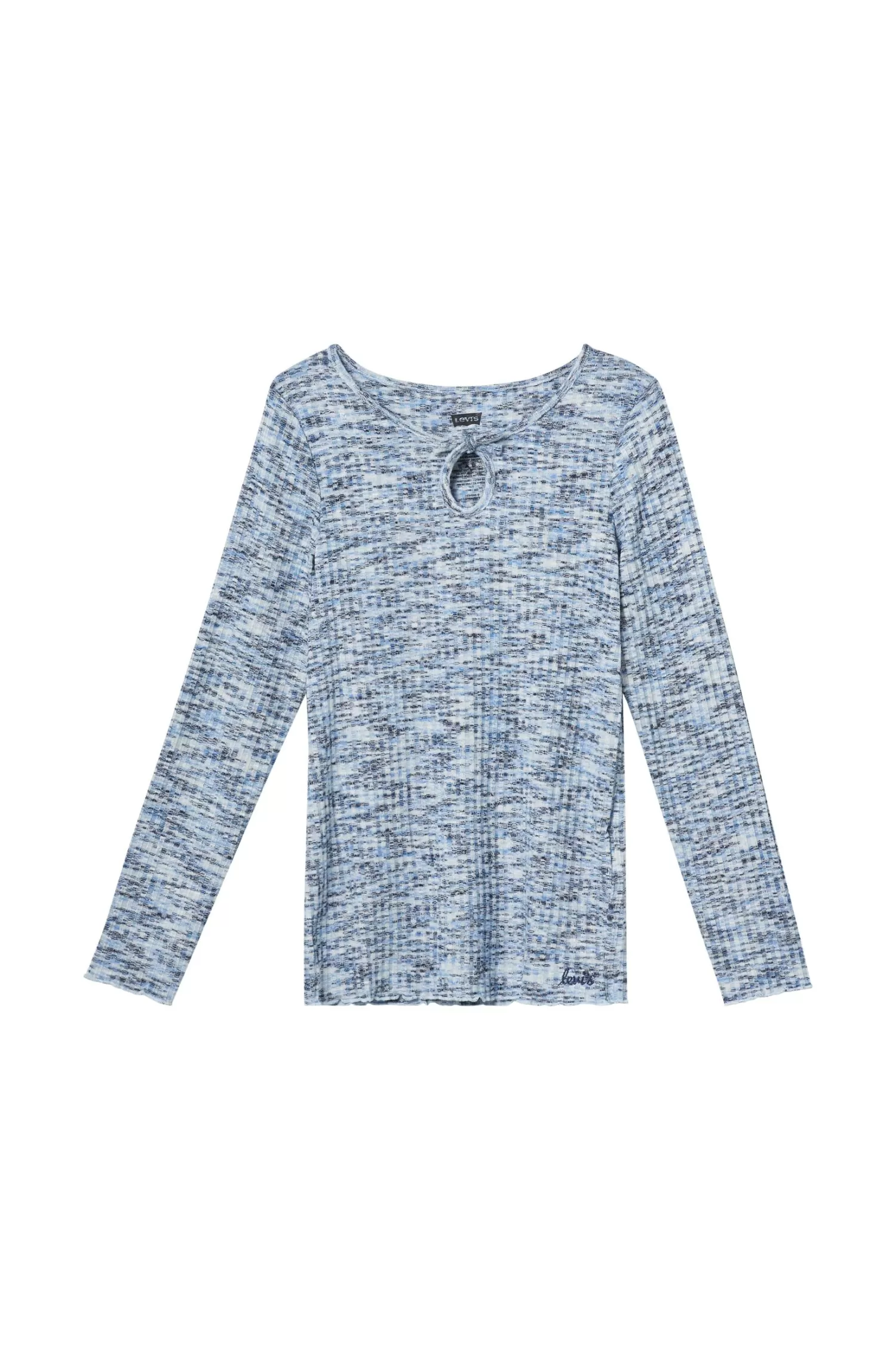 Levi's Topp Lvg Space Dye Ls Knit Top Cheap