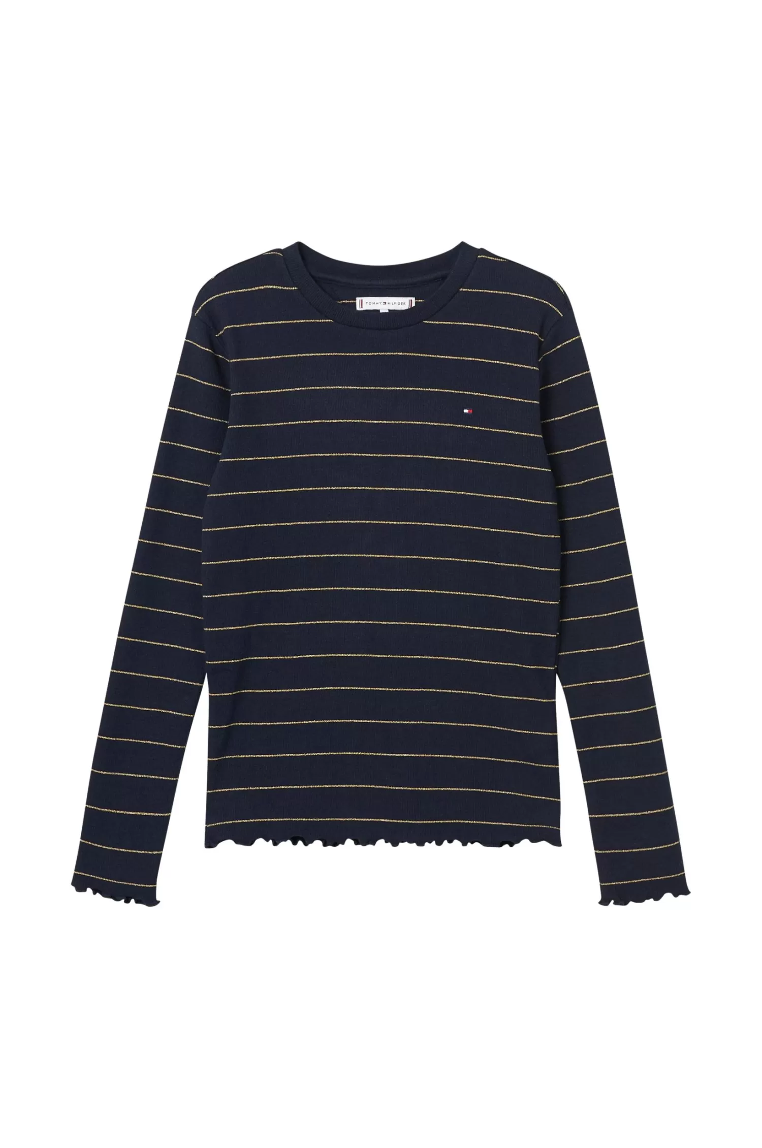 Tommy Hilfiger Troja Stripe Rib Knit Top New