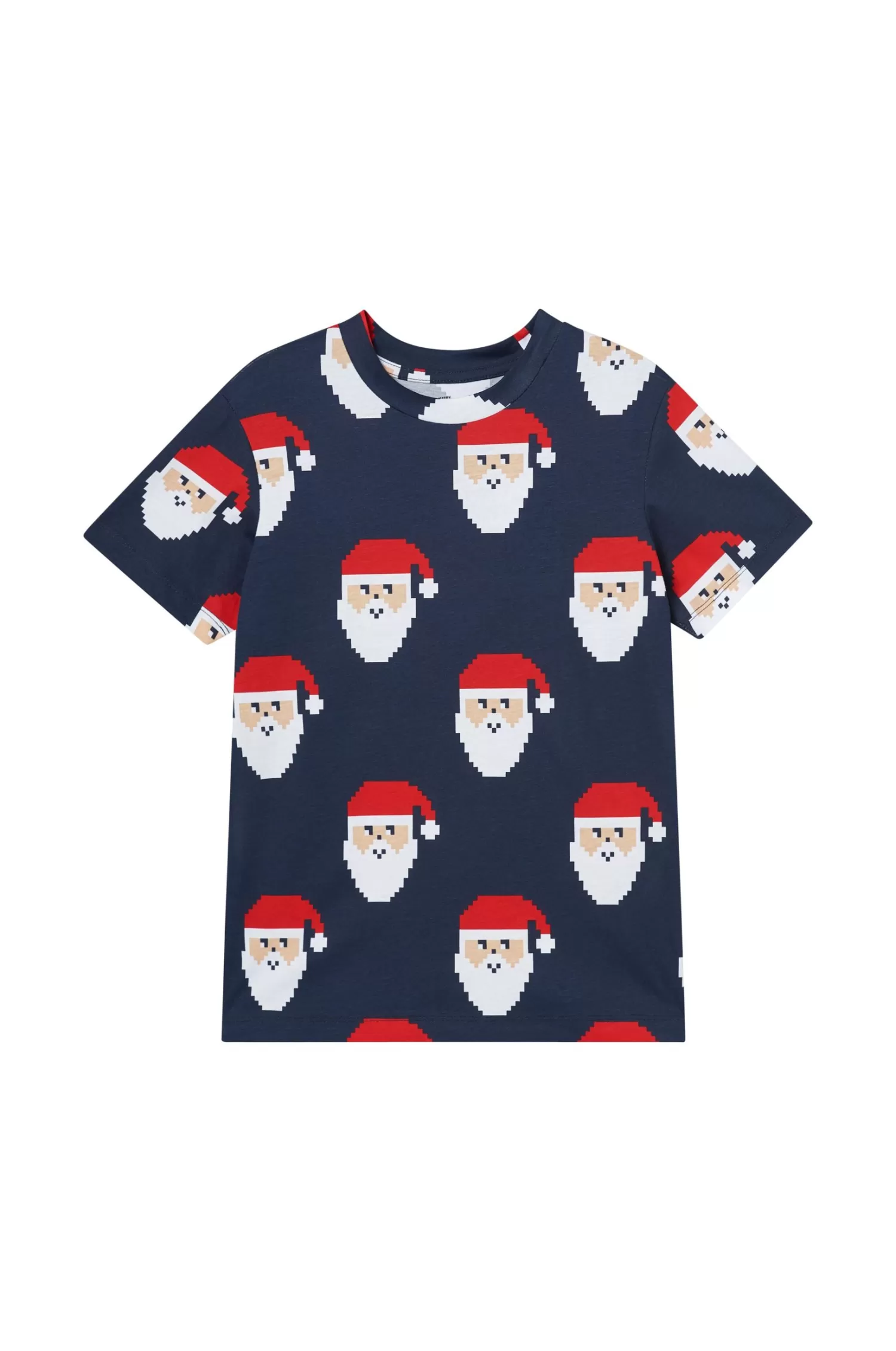 Jack & Jones T-Shirt Jorxmas Aop Tee Ss Crew Neck Jnr Shop