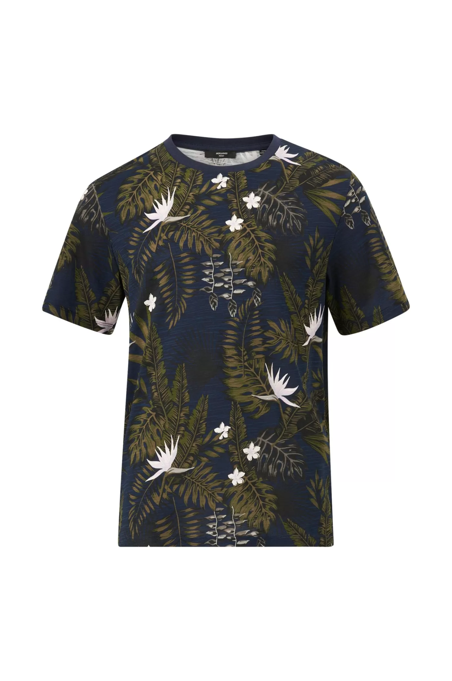 Jack & Jones T-Shirt Jprblatropic Aop Ss Tee Crew Neck Fashion