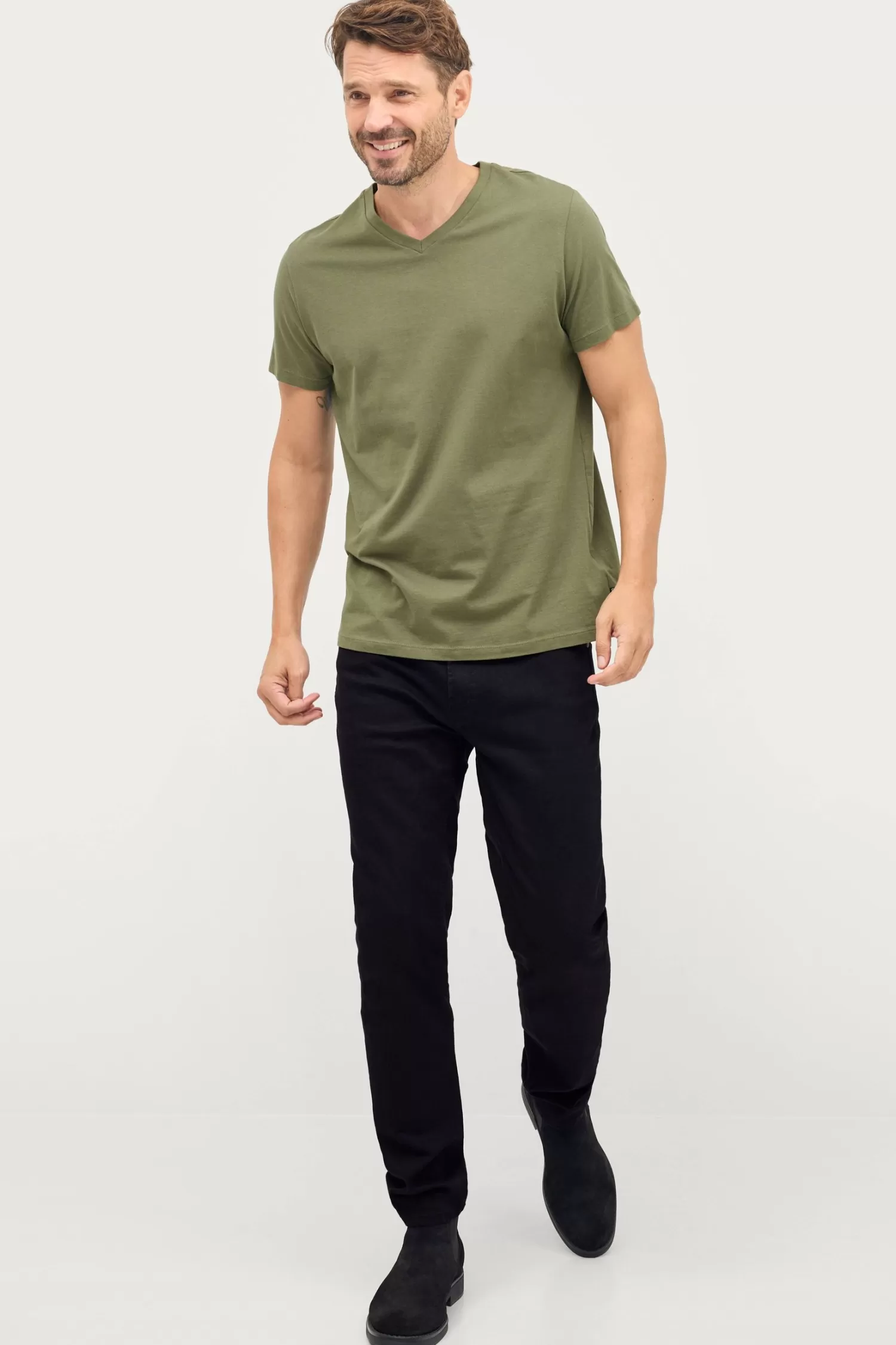 Ellos T-Shirt Karl V-Neck Outlet