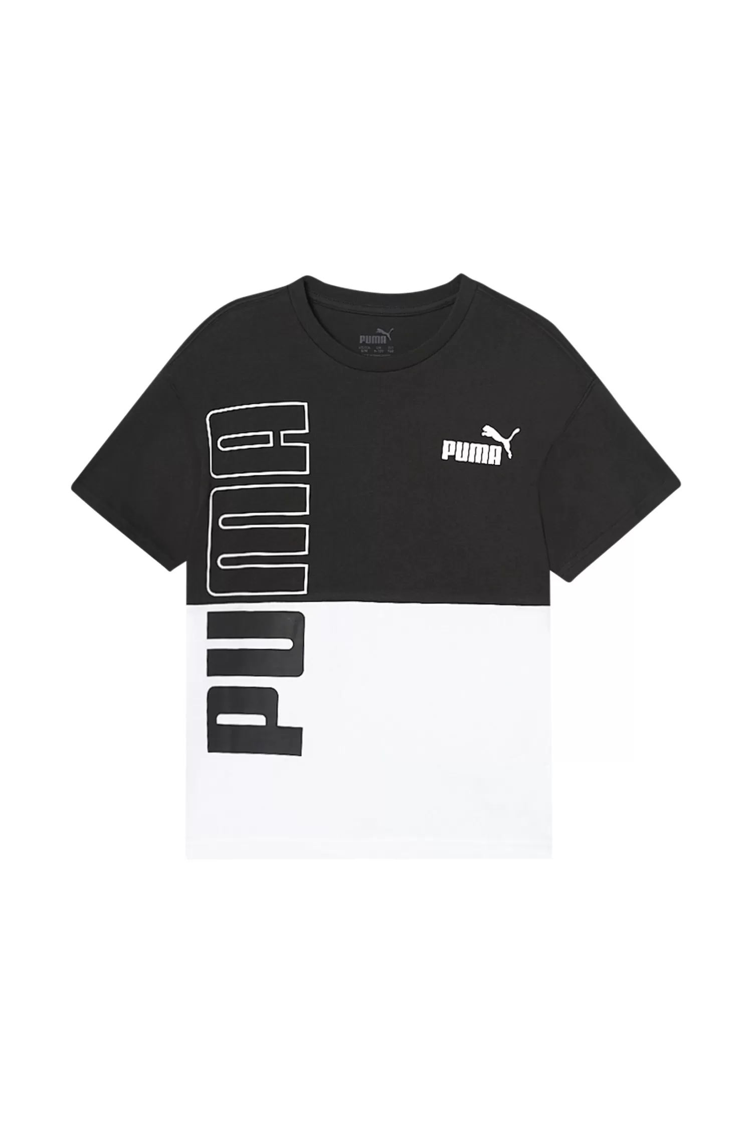 Puma T-Shirt Power Colorblock Tee B Hot