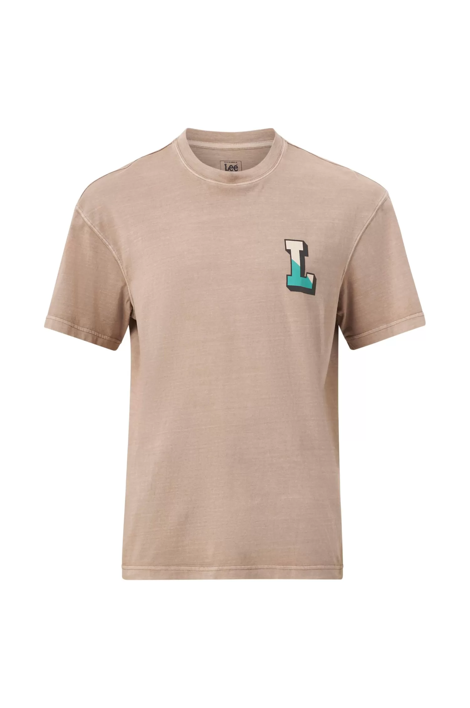 Lee T-Shirt Ss Nat Dye Loose Tee Discount