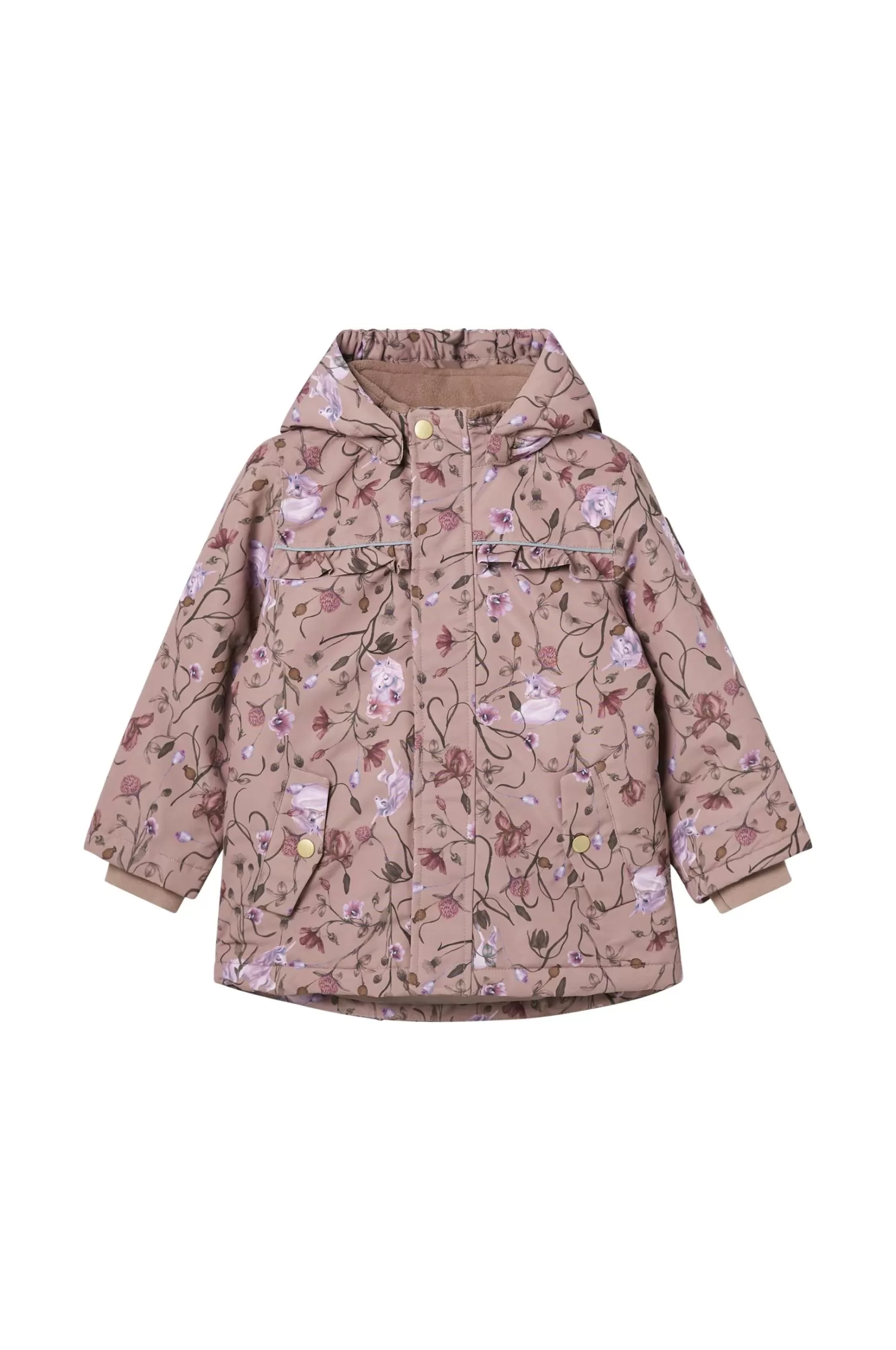 Name it Vinterjacka Nmfsnow05 Jacket Flower Unicorn Fo Best Sale